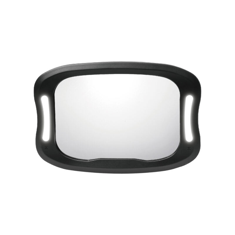 Car mirror with LED